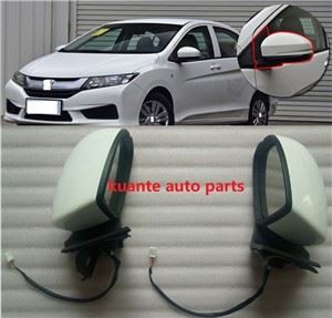 הערך הטוב ביותר 3 פינט לבן חיצוני תצוגה צדדית מראות החלפת הונדה סיטי 2014-2017