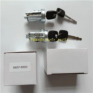 מנעול צילינדר הצתה טויוטה סט עם מפתחות 69057-60630